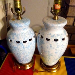 Two Ethan Allen lamps